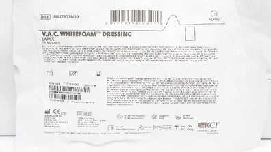 KCI M6275034/10 V.A.C. WHITEFOAM Dressing Large